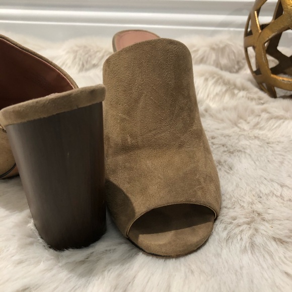 BCBG MaxAzria nude wooden-heel sandals - Picture 3 of 8